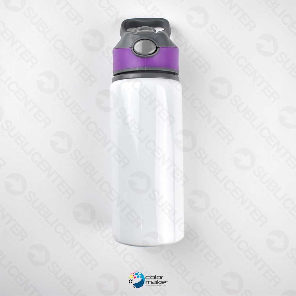 Botella de Aluminio 600ml. Blanca_0