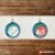 Esferas navideñas c/u (6 colores diferentes)